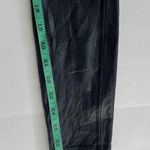 Spanx  Black Faux Leather Pebbled LeggingsSize Large Photo 6