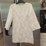 Trina Turk 💕💕 The Selfie Dress ~ Pavo Jacquard Winter White 10 NWT Photo 5