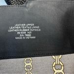 Tory Burch Brook Buckle Tall Riding Boot Pebble Leather Gold Buckle Full Zip W8 Photo 5