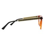 Gucci  Marble Tortoise Shell Havana Print Brass Eyeglasses Eye Glasses GG0218O Photo 3
