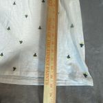 Lucky Brand Womens T-Shirt Top Medium Embroidered Cactus White Summer Crew NWT Photo 5