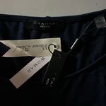 T Tahari Woman NWT 3X Navy Blue Smock Long Sleeve Viscose Blend Knit Top Shirt Photo 3