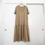 Free People Herron Drop-Waist Maxi Dress Women’s Size Large Treehouse Photo 5