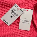 Lands' End NWT Lands’ End Textured‎ Swim Skirt Bottom in Sunset Coral Size 18 Photo 3