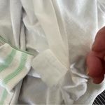 FILA Vintage 80s  Women's Windbreaker Zip Sleeves Vest White Gray Italy Medium Photo 9