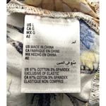 NWT INC Smocked Maxi Dress L Floral Print Blue Yellow White Cottage Romantic Size L Photo 2