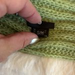 Wooden Ships Green Ribbed Open Cardigan Photo 8
