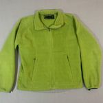 Marmot  Lime Green Fleece Hoodie Ladies Size Small Photo 5