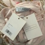 Mac Duggal  5671 Beige V Neck Floral Embellished Spaghetti Strap Gown Dress Photo 14