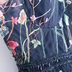 Mac Duggal Floral Embroidered A-Line Jeweled Floral Maxi Gown Photo 6