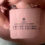 Lululemon  Woman Size 32DD Padded Cross Energy Bra Pink Photo 2