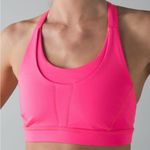 Lululemon  Pack It In Bra Neon Pink Size 8 Photo 5