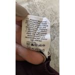 Calvin Klein Vintage Y2k  Burgundy Sheer Lace Trim V Neck Tank Top  Sz L Photo 4