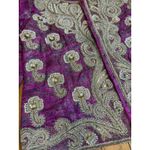 Handmade Vintage Embroidered Jacket Womens Zari Work Boho Ethnic Floral 90s See Measureme Photo 2