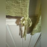 Moth Anthropologie Green Mohair/Wool Blend Cardigan w/ Jewel Flower Buttons Size M Photo 4