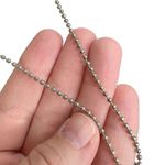 DC Comics Batman Pendant Dog Tag Silver Tone Ball Chain Necklace Photo 4