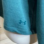 Under Armour  Teal Cowlneck Crop Hoodie Medium Photo 3