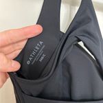 Athleta  Entwined Bra Cup Tankini Top in Black - Size 34B/C Photo 4
