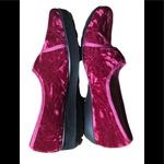Hotter THYME Ruby Pink Crushed Velvet Wrapped Slipper Sz. 6 NWOT Lounge Luxury Photo 2