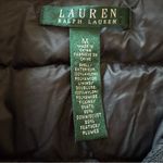 Ralph Lauren Lauren Black Down Puffer Jacket Medium Lightweight Quilted Coat Photo 1