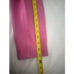 Nordstrom  Pink Lambskin Leather Buttery SOFT Blazer Coat Size Petite Large Photo 5
