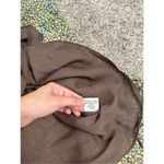 Talbots Vintage Y2K Petite 8 Silk Slip Drop Waist Midi Dress Chiffon Brown Fairy Photo 5