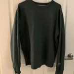 Champion Hunter Green  Crew Neck Sweatshirt Photo 0