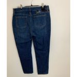 Chico's Girlfriend Patchwork Ankle Jeans 8P Photo 5