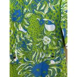 Lilly Pulitzer Dress Charlene Shift Limeade Lion Print Green Knit Cotton Size S Photo 2