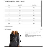 Free People  Renaux Herringbone Officer Jacket XS Photo 3