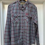 EUC Dixon fire smoke eater snap front flannel. 2XL Size 2X Photo 0