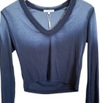 Cotton Citizen NWT Verona Crop U Neck Shirt Women’s Size Large Photo 3