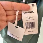 🆕 SIMKHAI Hansel Halter Neckline Maxi Dress Park Slope Green Sz 4 Photo 8