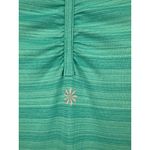 Athleta Women’s  Medium Teal Short Sleeve Athletic Shirt with Back Pocket Photo 4