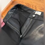 Wilfred Aritzia  Melina Black Faux leather Pants Size 4 Photo 2