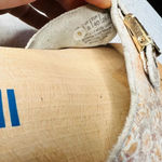 Ganni x Dr. Scholl's Beige Floral Clogs Size 9 Adjustable Buckle Retro Style Photo 9