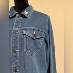 Disney NWOT Cakeworthy  Princess Group Portrait Embroidered Jean Jacket size m Photo 2