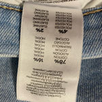 MOTHER The Mid Rise Dazzler Ankle Fray Jeans Blue Size 34 Photo 9