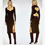 Skin Worldwide Mariana Cut Out Dress Moss Green Size S Photo 2