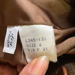 Pendleton  Women's Pure Virgin Wool Tan Blazer Size 6 Photo 8