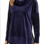 Loveappella  
Black Velvet Cowl Neck Tunic Top Photo 0