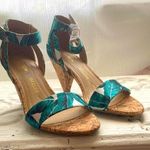 Andrew Geller Andrew Gellar Cork Wedge Heels Photo 0