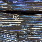 VOGO Athletica Women's Blue Abstract Print Lattice 28" Leggings Size L Size L Photo 3