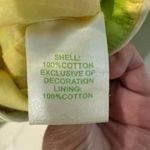 Lilly Pulitzer Jubilee Floral Cap Sleeve V-Neck Midi Shift Dress Womens 4 Yellow Photo 9