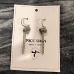 Silver Love Chain Earrings Photo 0