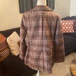 st. john's bay ST John’s Bay Tan & Pink Wool Blend Blazer Photo 4