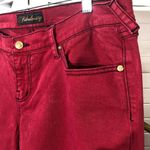 Vintage Y2K Red Wide Leg Jeans Gothic Punk XL Size undefined Photo 1