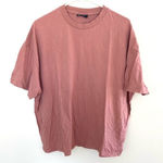 ASOS  design over sized pink short sleeve shirt medium Photo 0