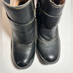 Bølo Women’s Black Leather Ring Harness Block Heel Ankle Boots Y2k Goth Size 8 Photo 8