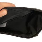 Shu Uemura Black and White Scale Pattern Zip Up Wristlet Photo 2